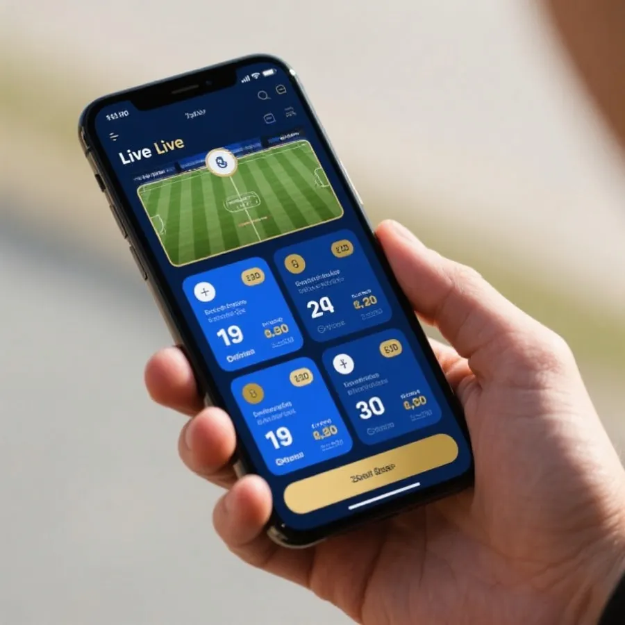 世界杯移动端应用界面示意图