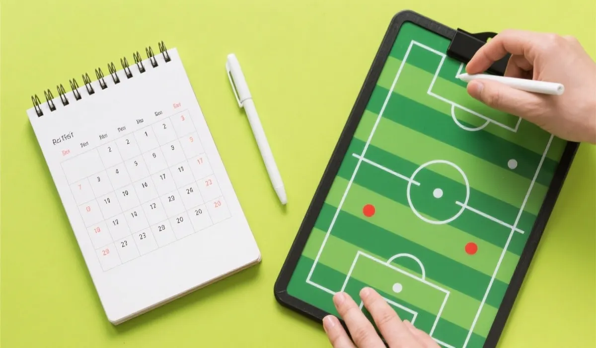 观赛计划与赛程安排示意图